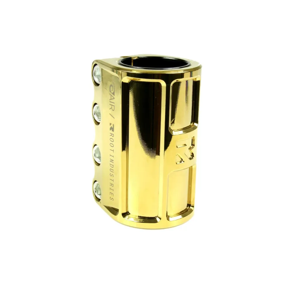 root-industries-air-scs-clamp-scooter-klemme-gold-rush image 1