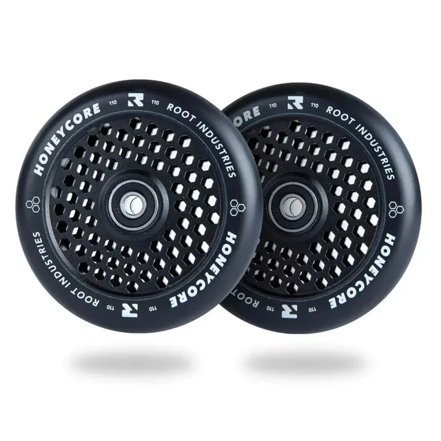 root-industries-honeycore-stunt-rollen-110mm-black-black image 1
