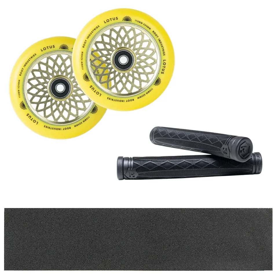 root-industries-lotus-110-mm-upgrade-pack-gelb-set image 1