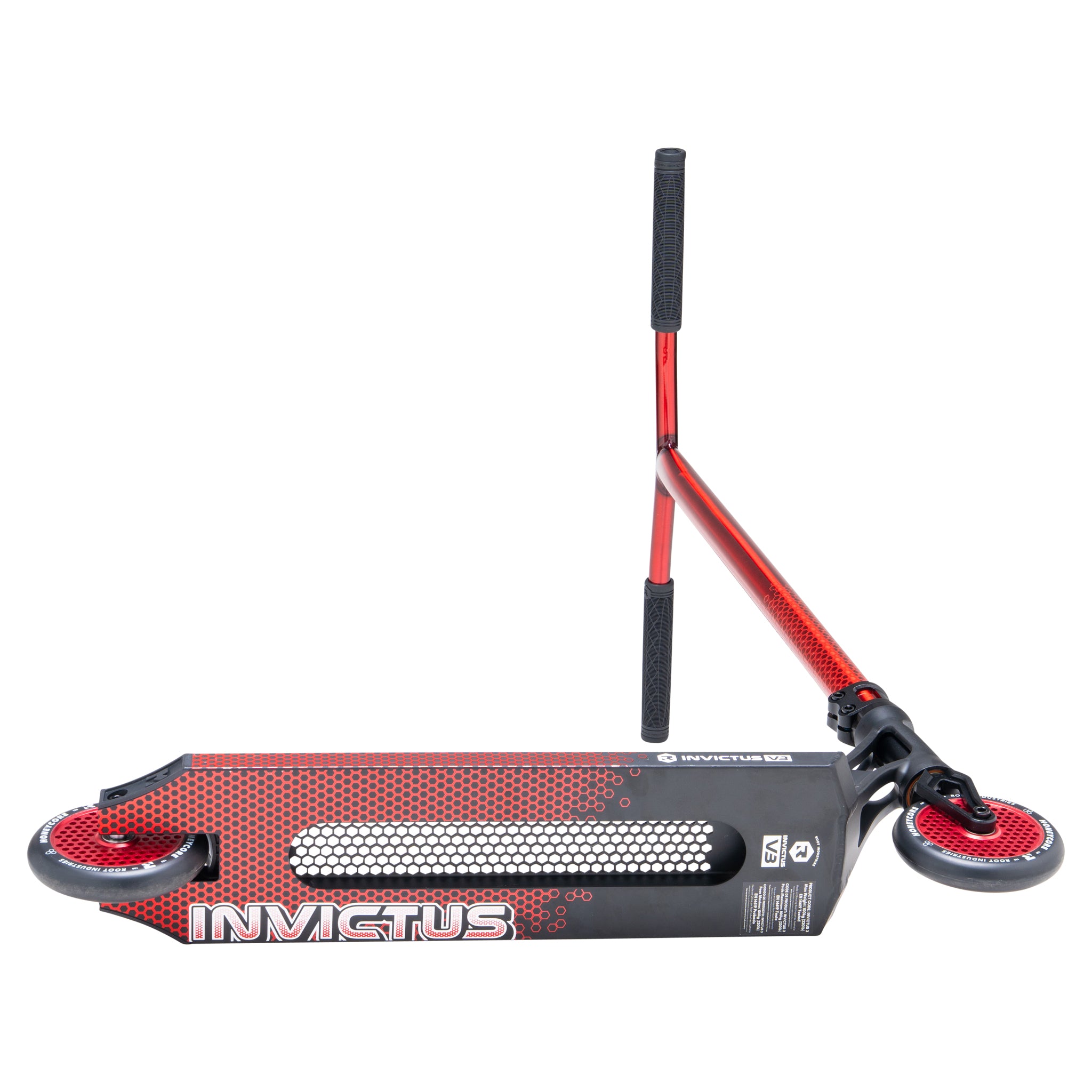 root-industries-invictus-v3-burnt-red-stunt-scooter-komplett-120mm image 2