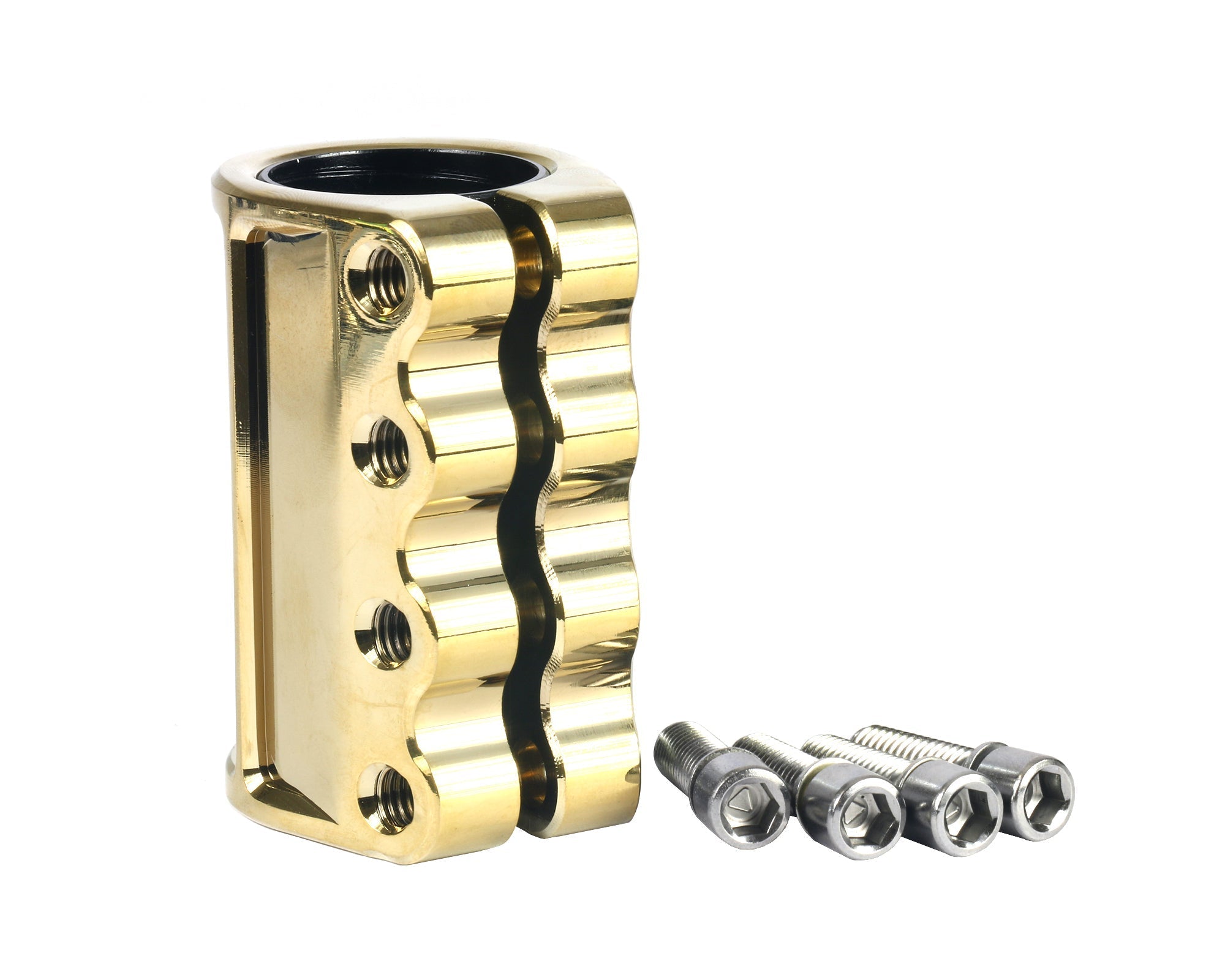 root-industries-air-scs-clamp-scooter-klemme-gold-rush image 2