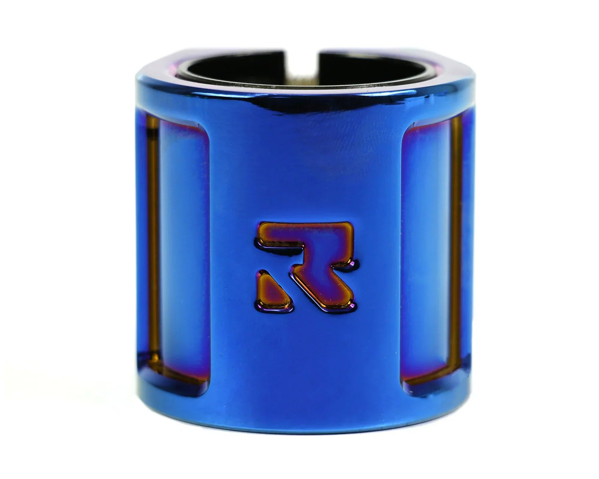 root-industries-air-double-clamp-blu-ray-stunt-scooter-klemme image 2