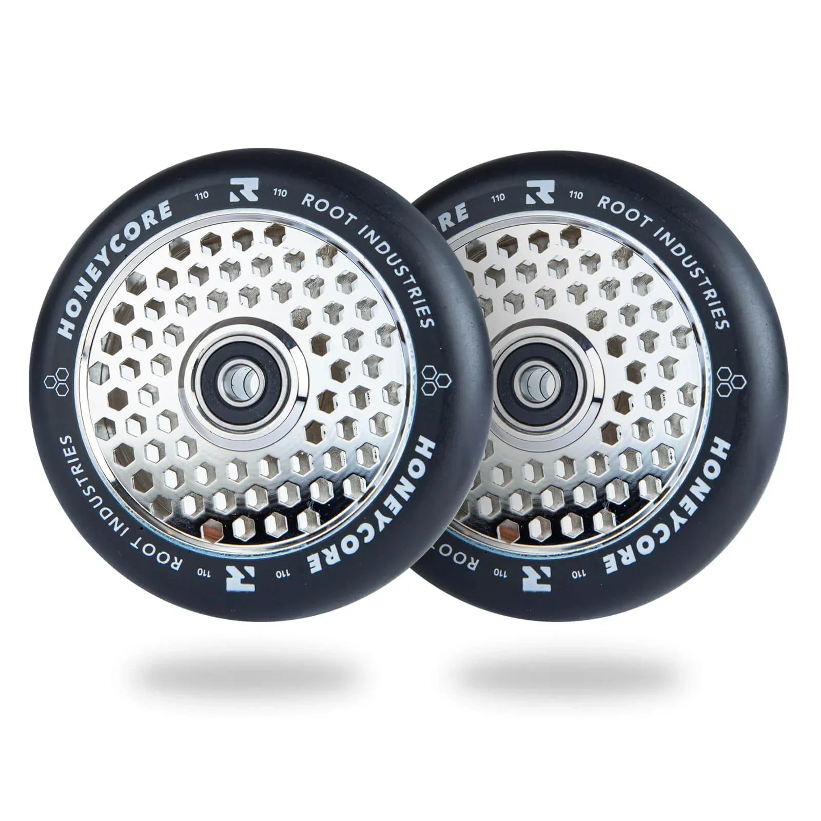 root-industries-honeycore-wheels-110mm-black-mirror image 1