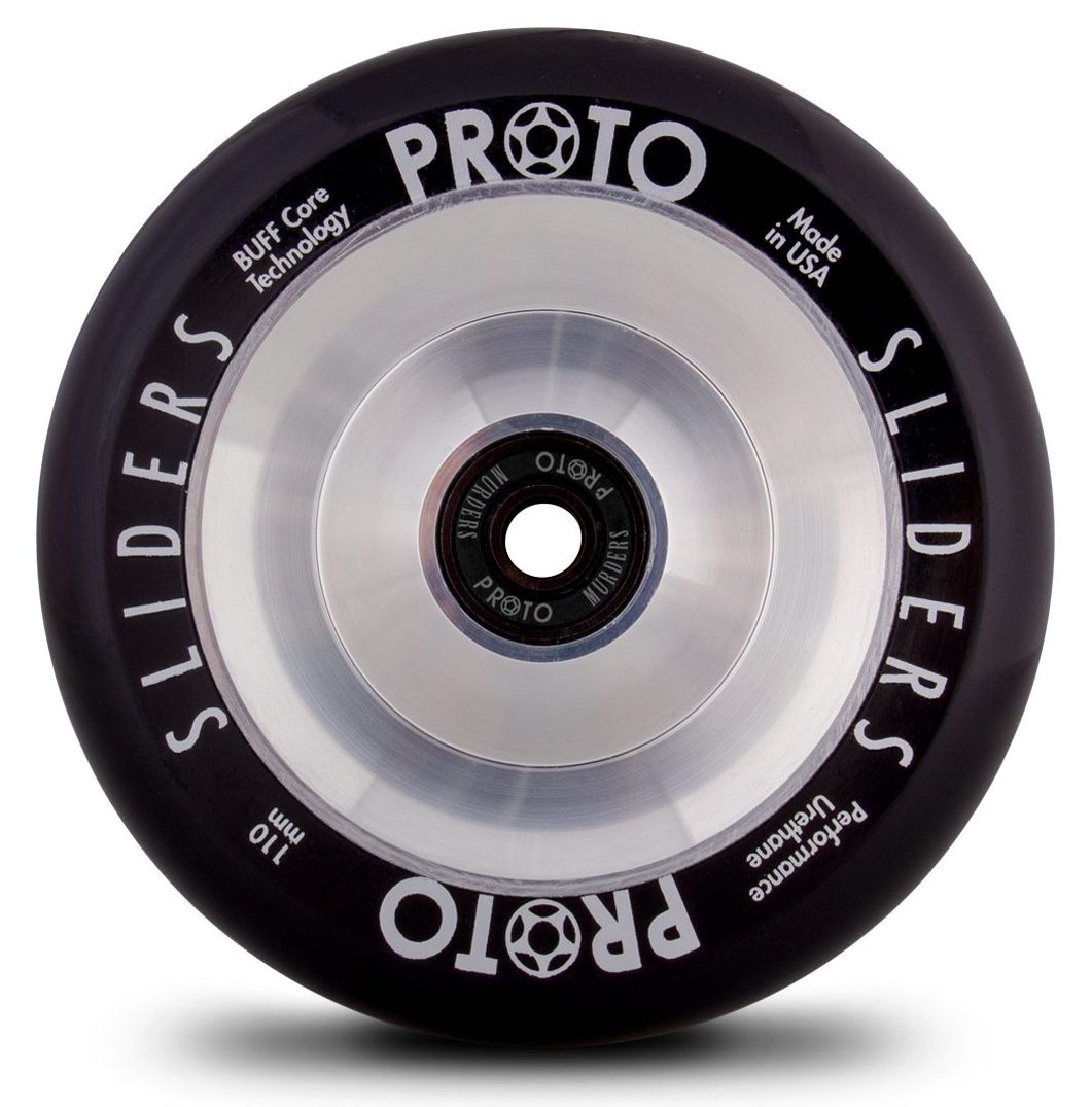 proto-classic-full-core-slider-scooter-rollen-110mm-black-on-raw image 1