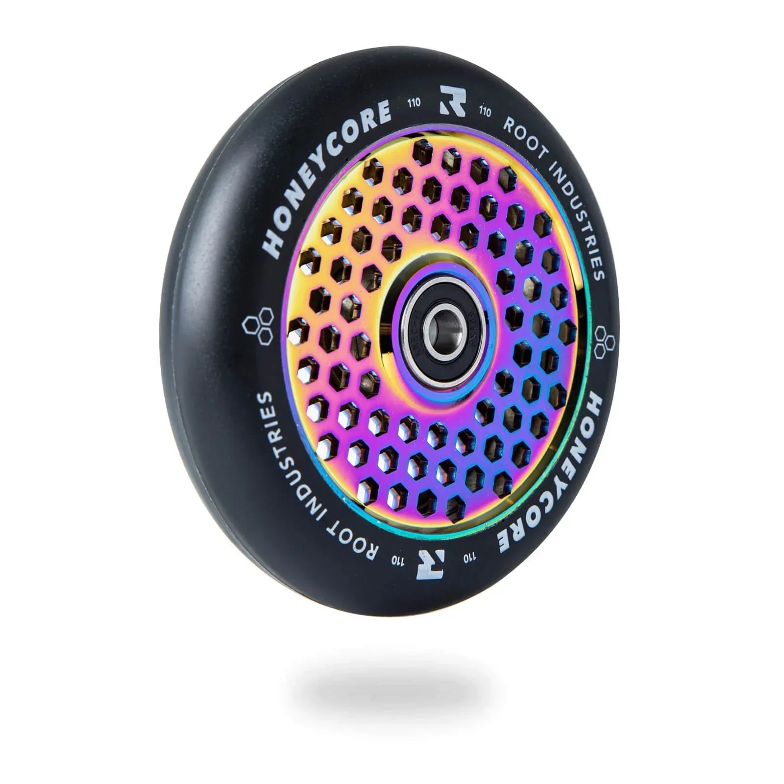 root-industries-honeycore-110mm-stunt-scooter-rollen-schwarz-paar image 2