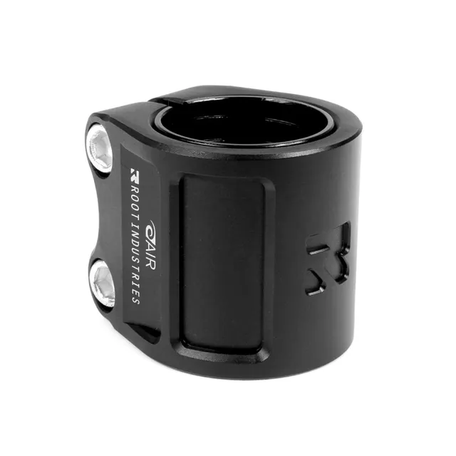 root-industries-air-double-clamp-scooter-klemme-black image 1