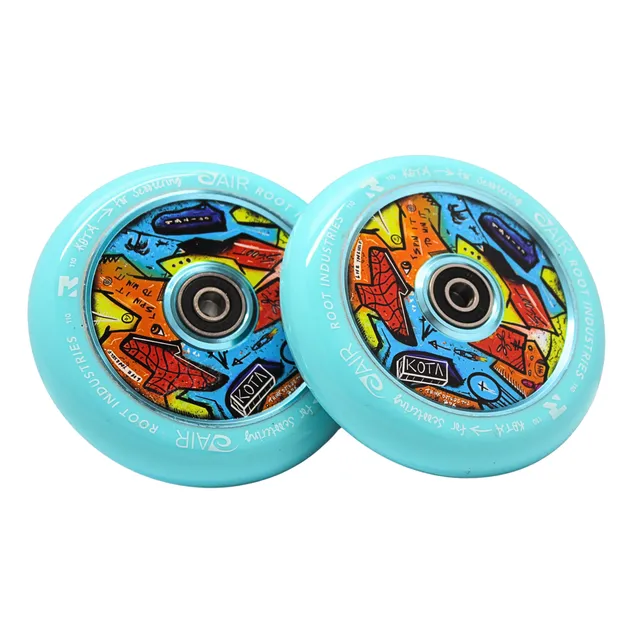 root-industries-air-110mm-kota-scooter-rollen-blau-limitiert image 1