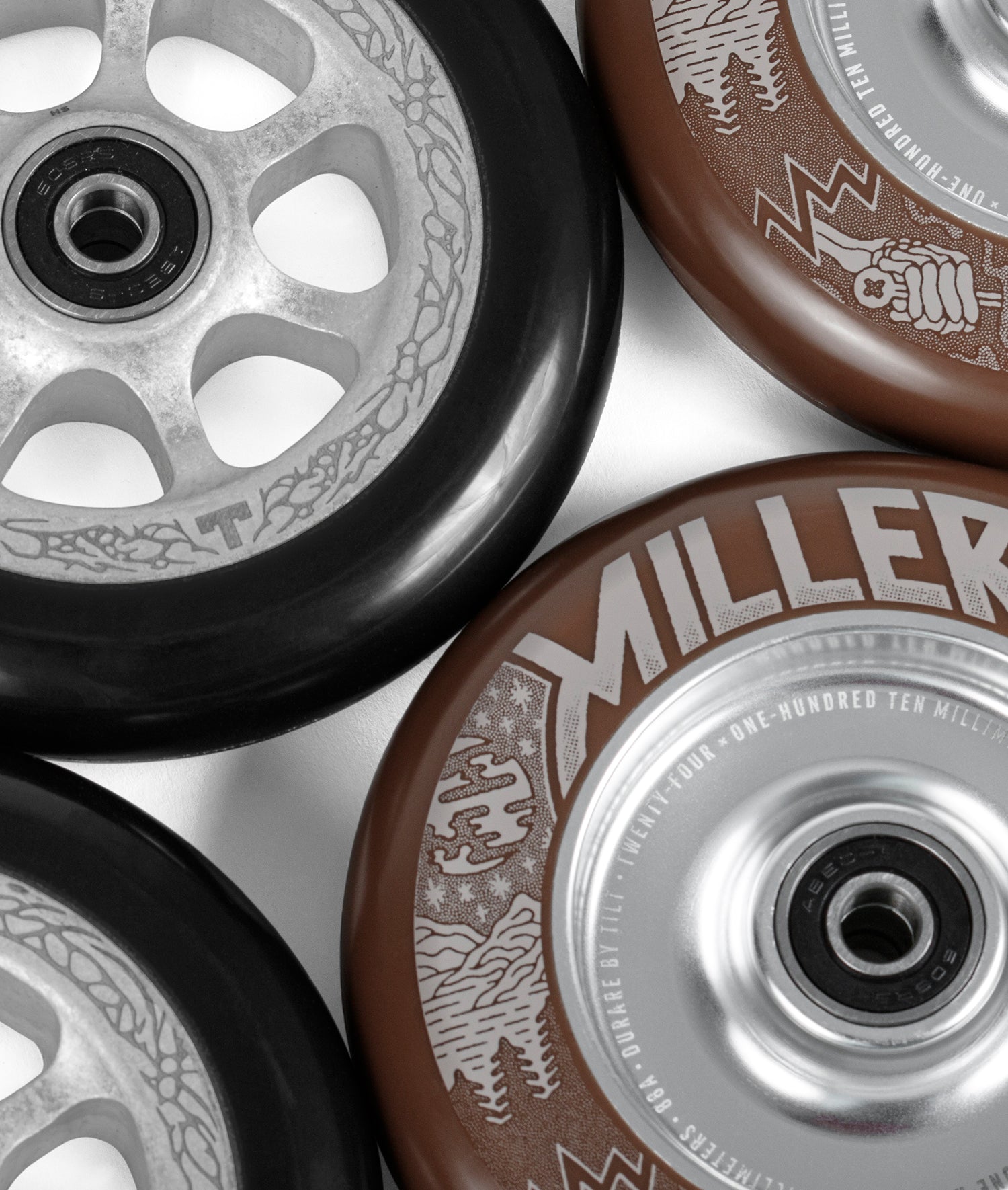 tilt-miller-wheels-coffee-24x110-scooter-rollen image 2