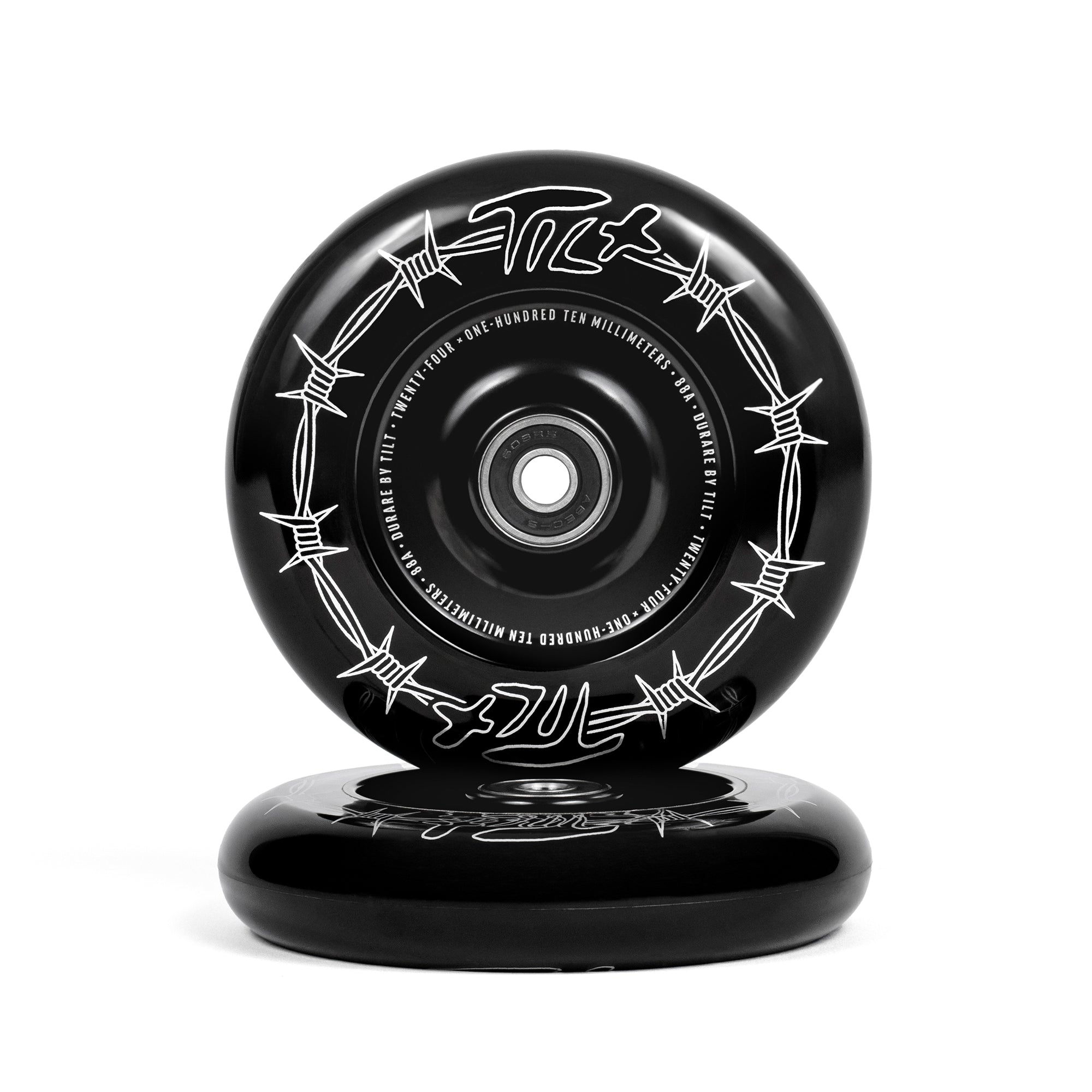 tilt-durare-wheels-barbed-black-24x110-schnell image 1