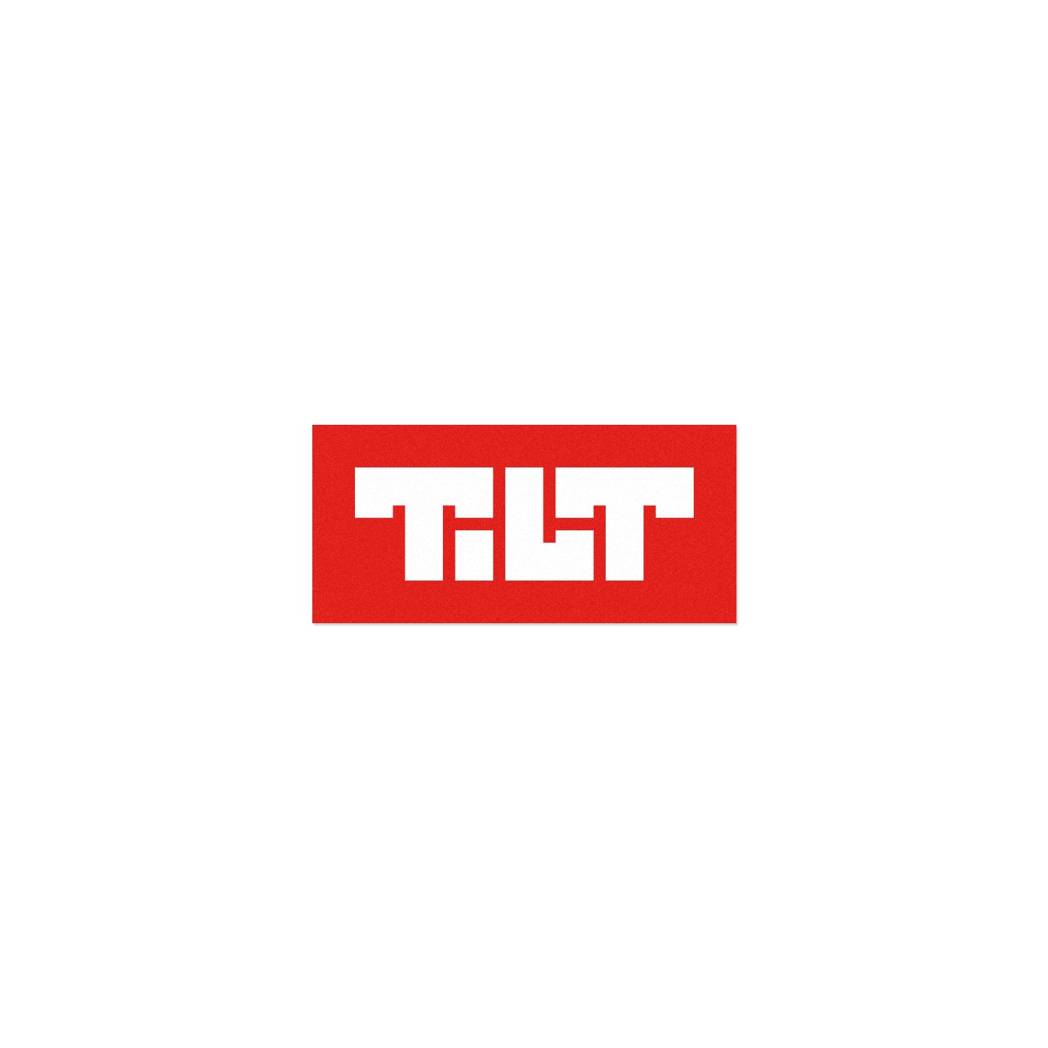 tilt-stage-iii-block-logo-shop-sticker-rot-vinyl-76mm image 1
