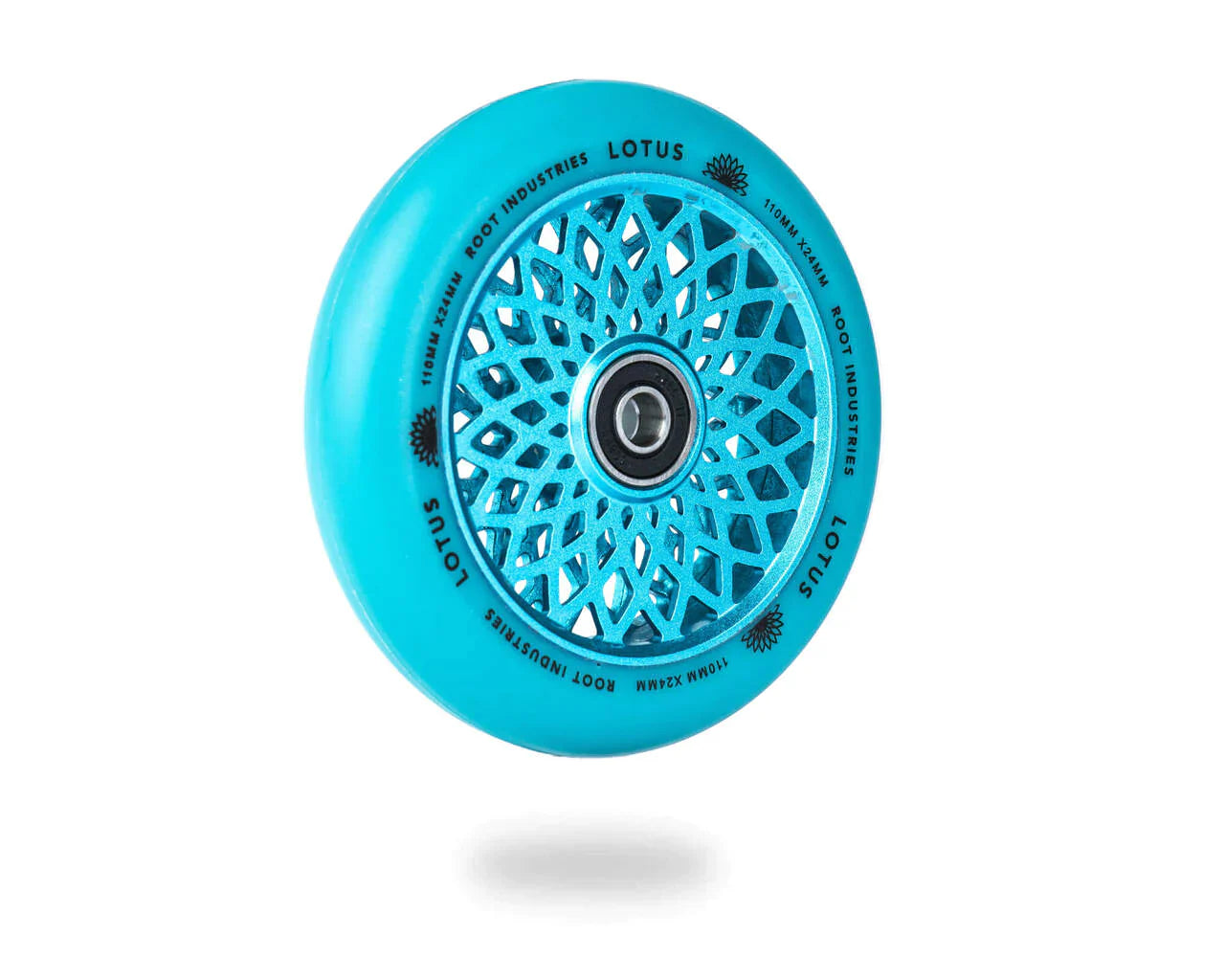root-industries-lotus-110mm-stunt-scooter-rollen-blau-blau-paar image 2