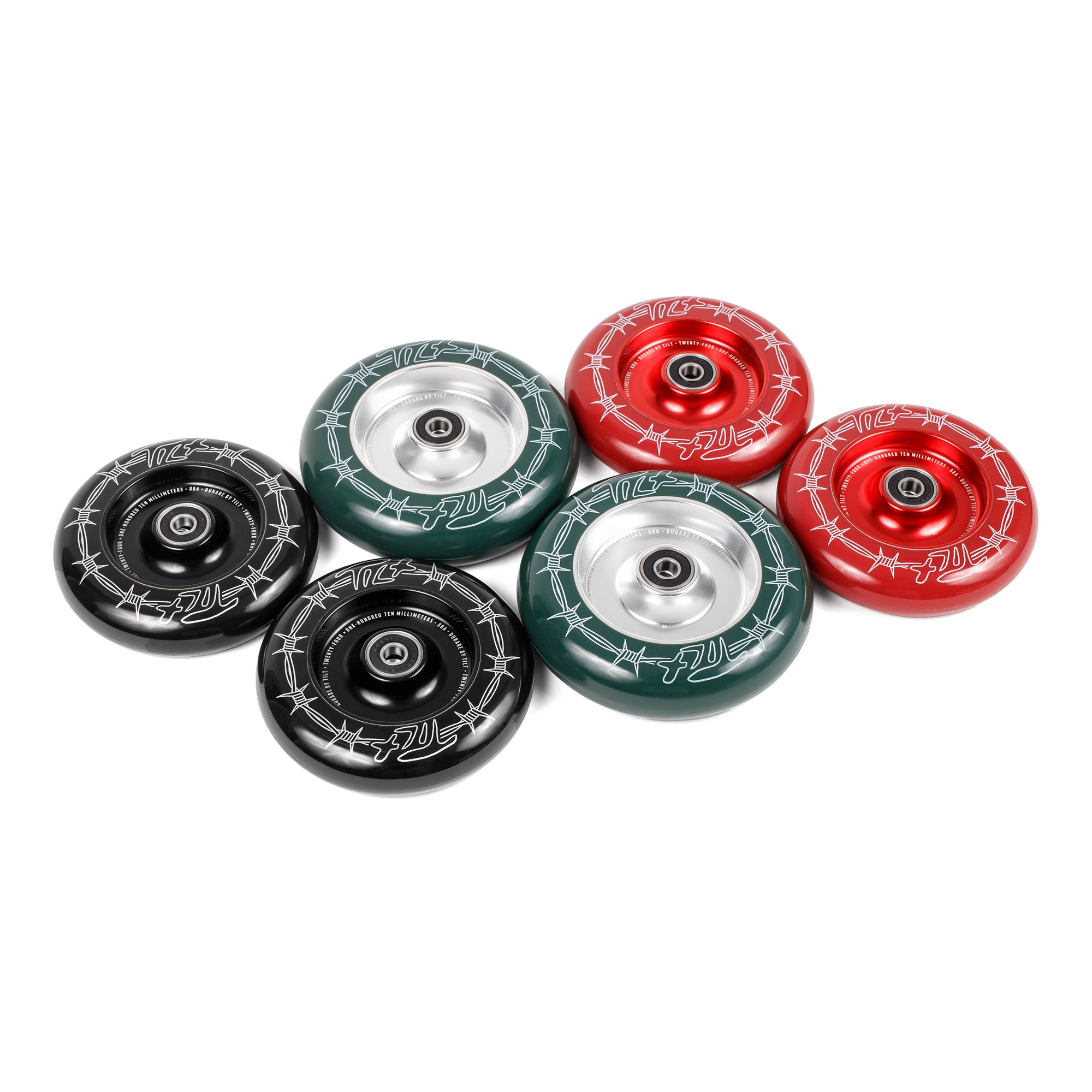 tilt-durare-wheels-barbed-black-24x110-schnell image 2