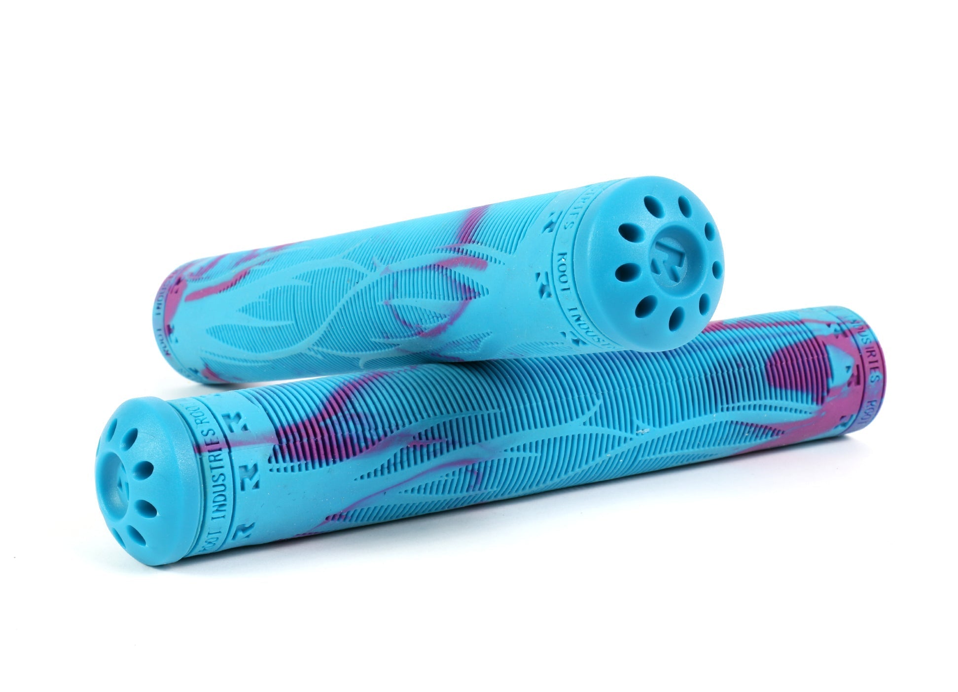 root-industries-r2-grips-aqua-purple-stunt-scooter-griffe-175mm image 3