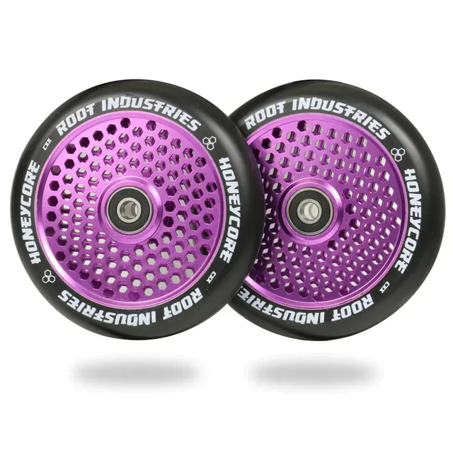 root-industries-honeycore-120mm-rollen-black-purple image 1