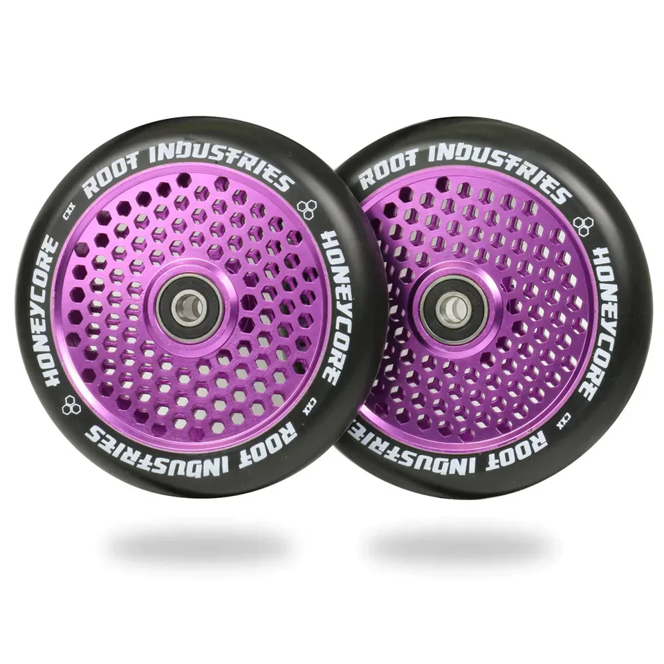 root-industries-honeycore-120mm-rollen-black-purple image 1