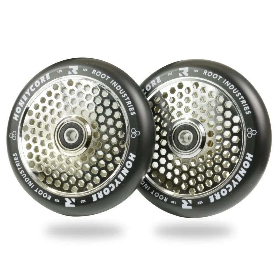 root-industries-honeycore-120mm-stunt-scooter-rollen-mirror image 1