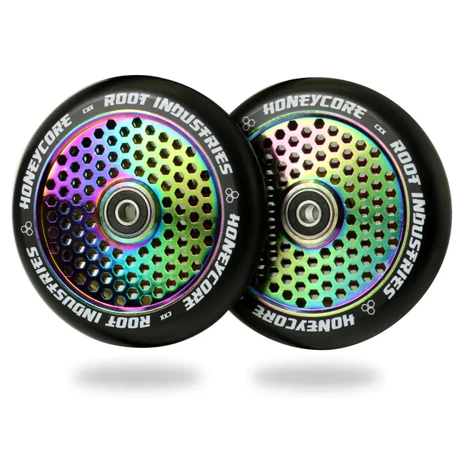 root-industries-honeycore-120mm-scooter-rollen-schwarz-rocket-fuel image 1