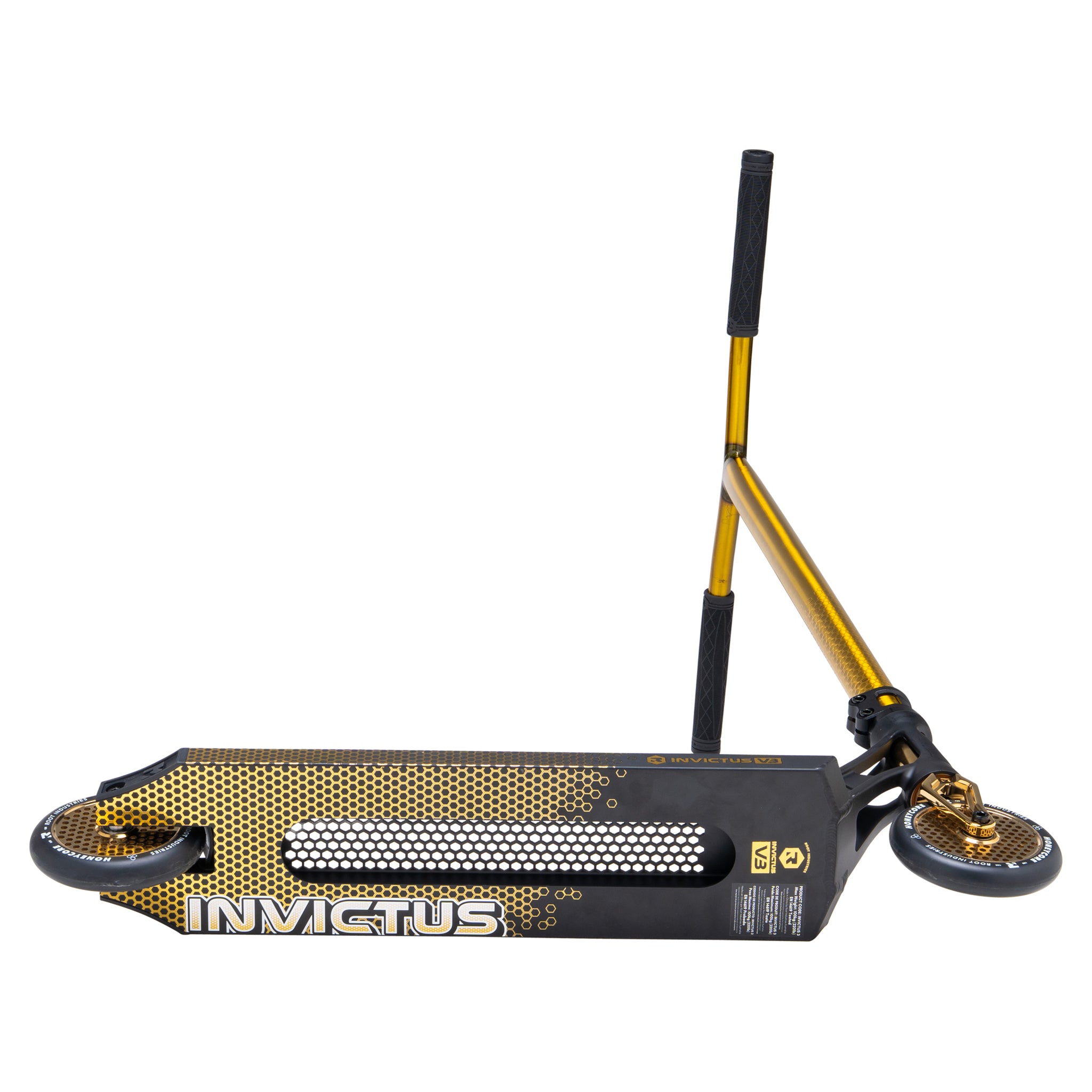 root-industries-invictus-v3-pro-scooter-burnt-gold-komplett image 2