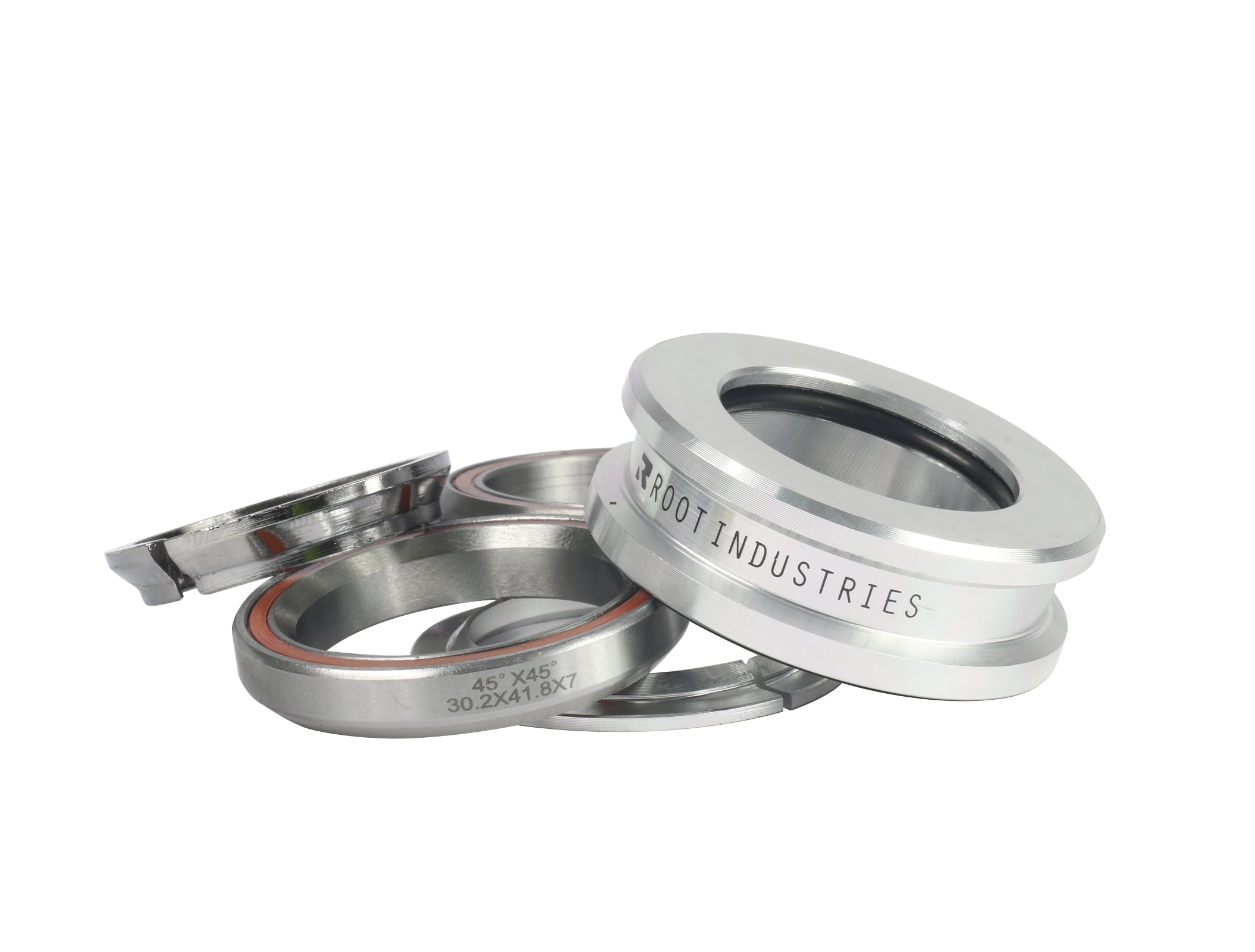 root-industries-air-headset-tall-stack-steuersatz-silber image 1