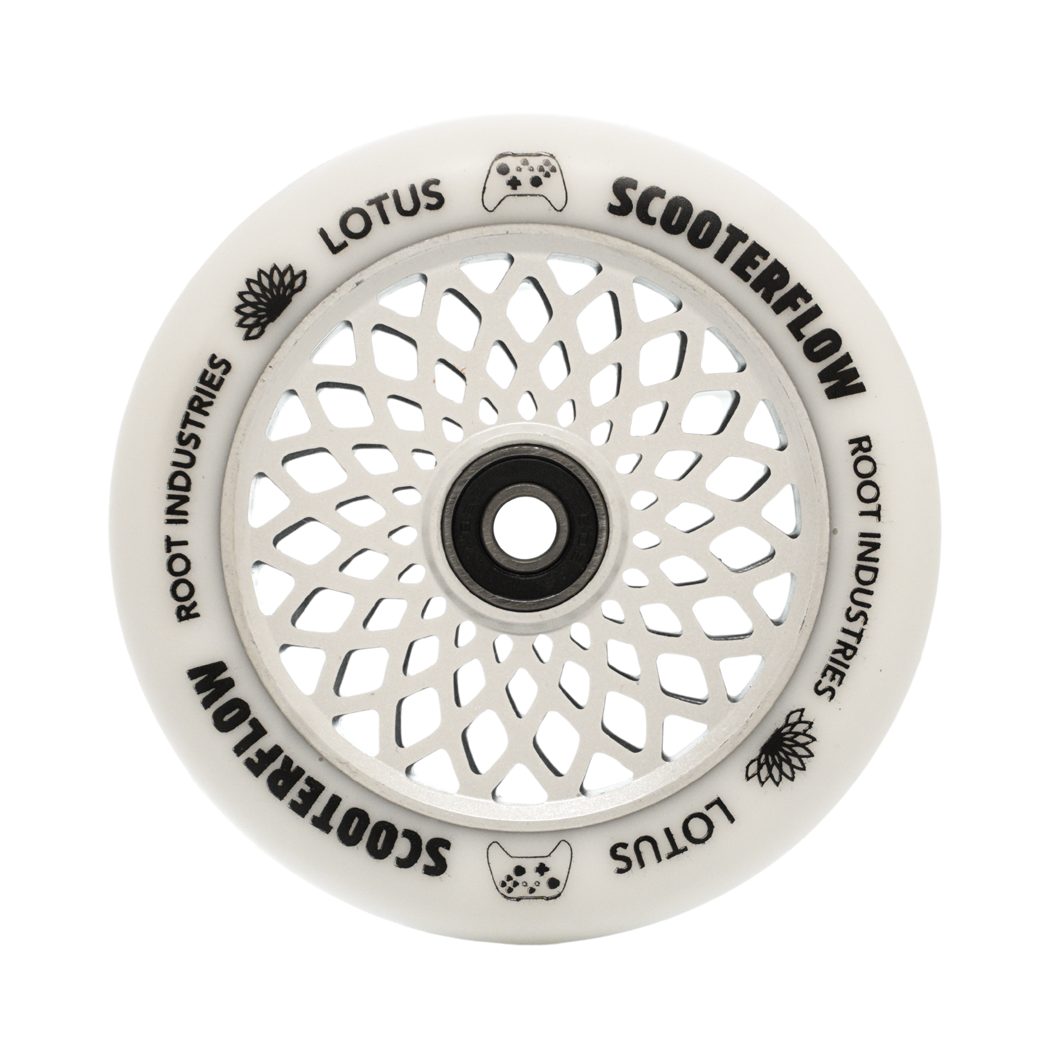 root-industries-lotus-110mm-wheels-white-white-scooterflow-rollen image 2