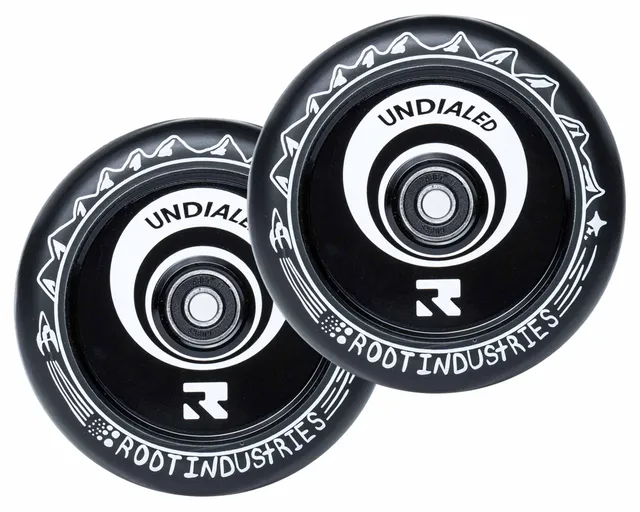 root-industries-air-110mm-stunt-scooter-rollen-wei-schwarz image 1