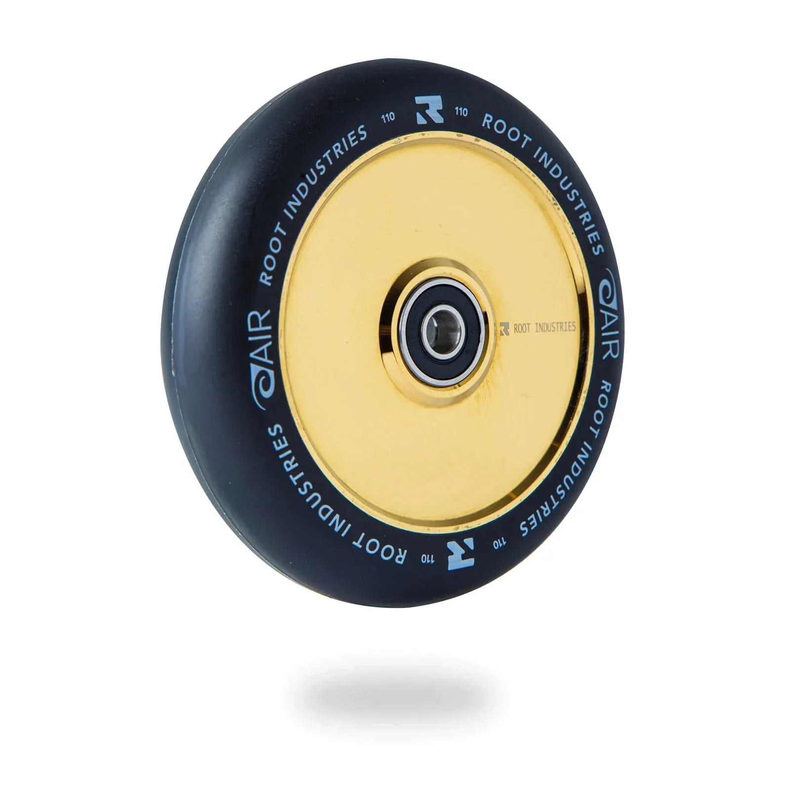 root-industries-air-110mm-stunt-scooter-rollen-black-gold-rush image 2