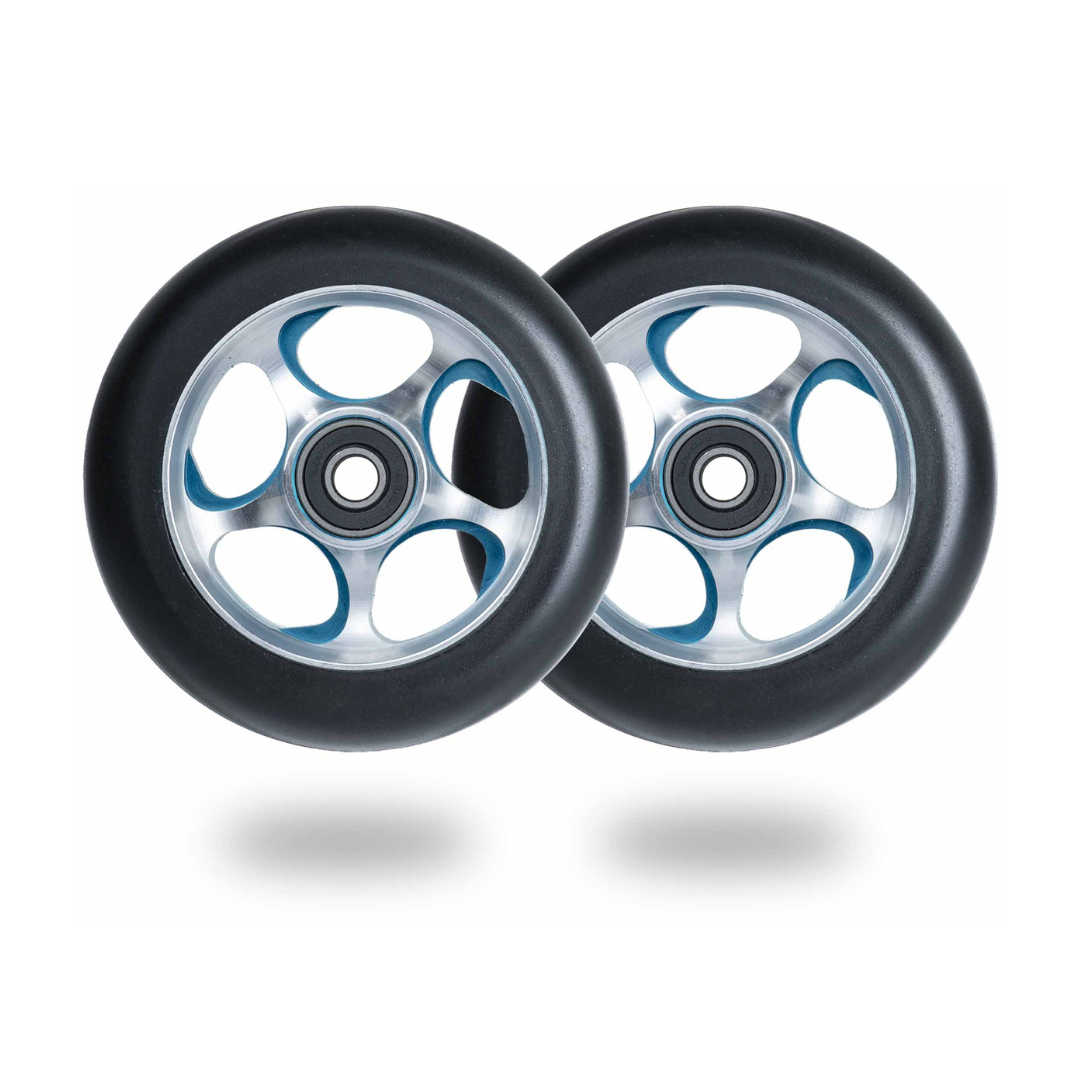 root-industries-re-entry-100mm-stunt-rollen-schwarz-blau image 1