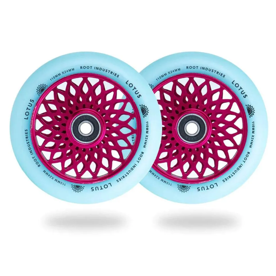 root-industries-lotus-110mm-rollen-isotope-pink image 1