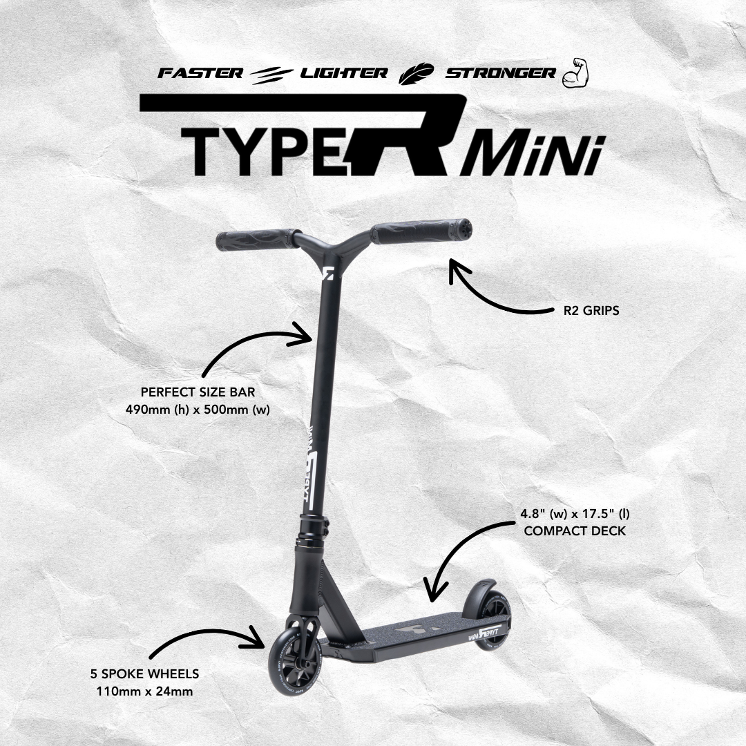 root-industries-type-r-mini-stunt-scooter-schwarz-4-8-jahre image 2