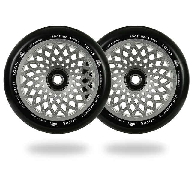 root-industries-lotus-stunt-scooter-rollen-110mm-raw image 1