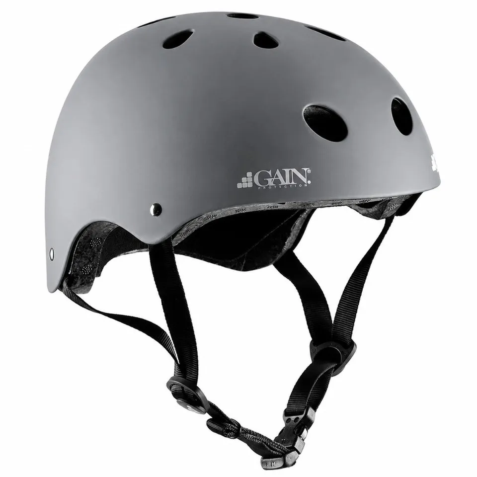 gain-sleeper-helm-matt-grau-xs-s-m-fahrradhelm-verstellbar image 1