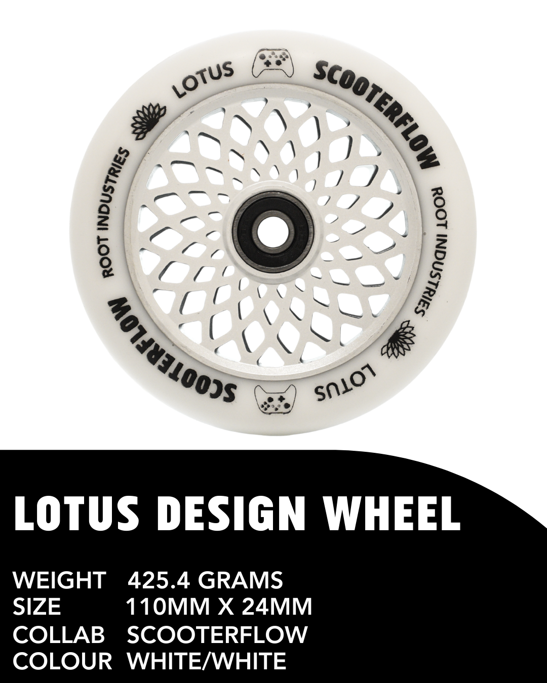root-industries-lotus-110mm-wheels-white-white-scooterflow-rollen image 5