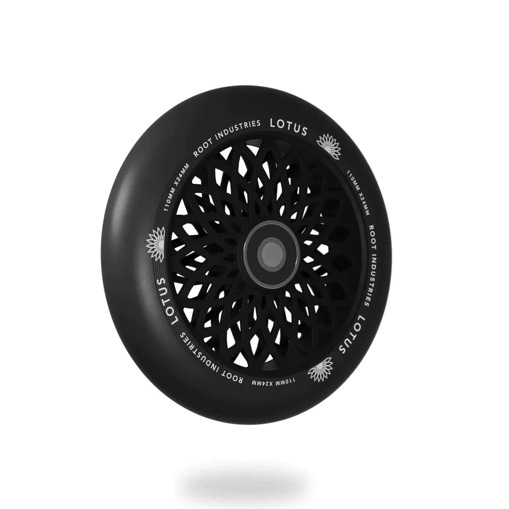 root-industries-lotus-110mm-wheels-schwarz-scooter-rollen-88a image 2