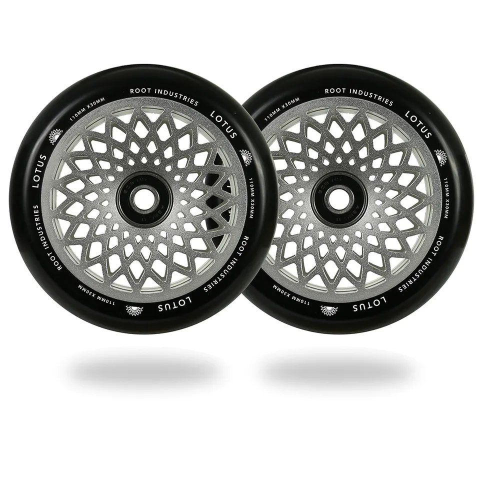 root-industries-lotus-120x30mm-scooter-rollen-raw-paar image 1