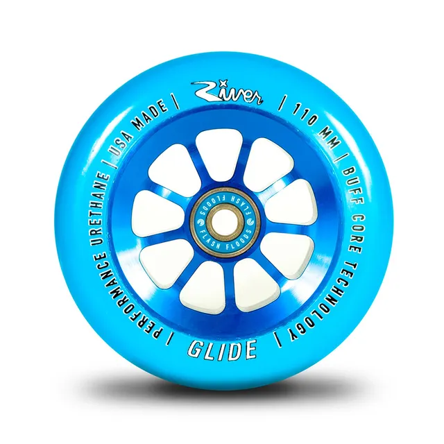 river-glides-sapphire-wheels-110mm-blau-stunt-scooter-rollen image 1