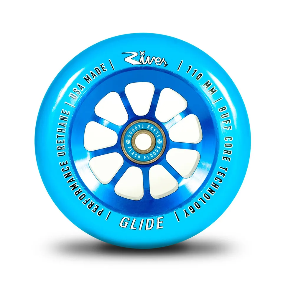 river-glides-sapphire-wheels-110mm-blau-stunt-scooter-rollen image 1