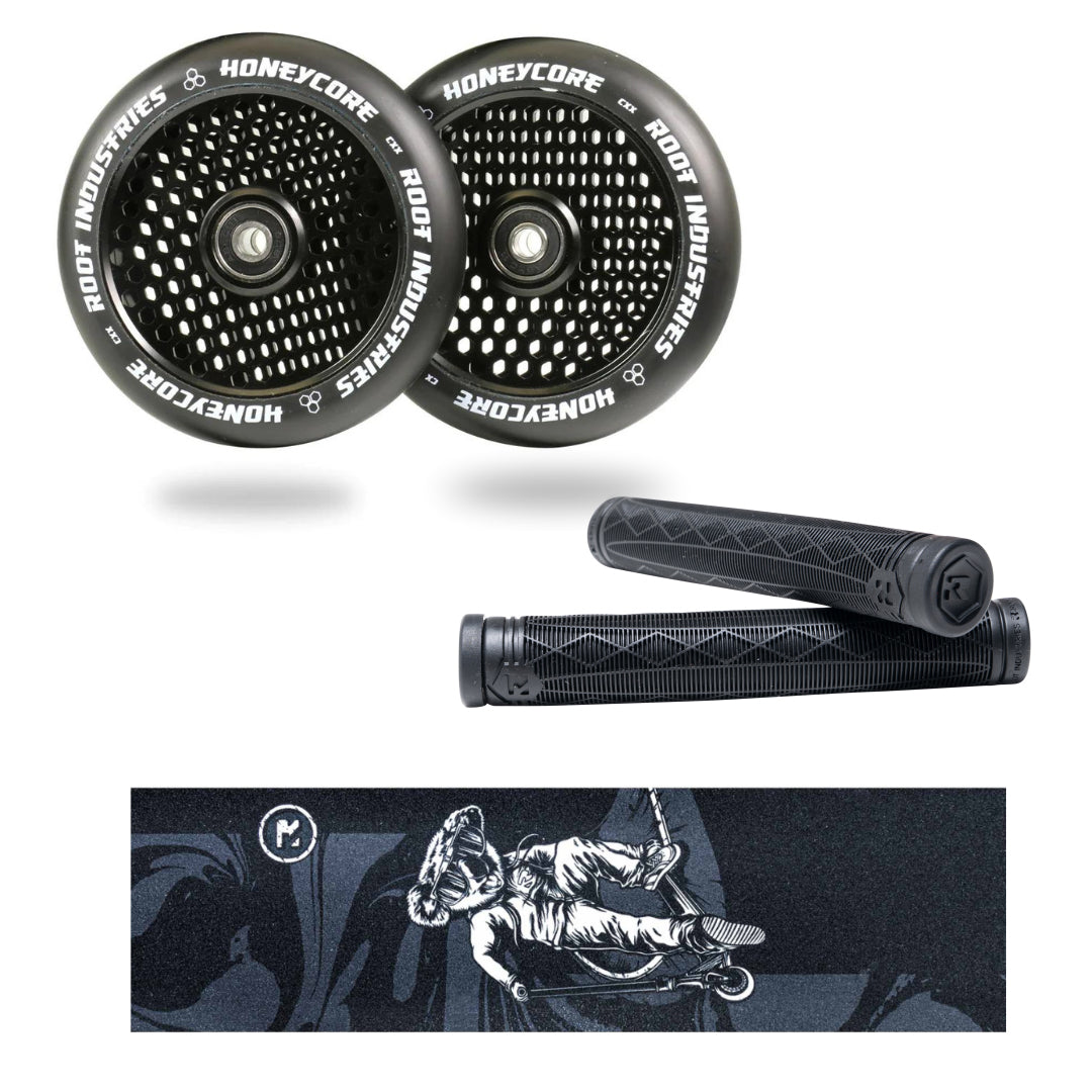 root-industries-honeycore-120mm-stunt-scooter-upgrade-pack-schwarz image 1
