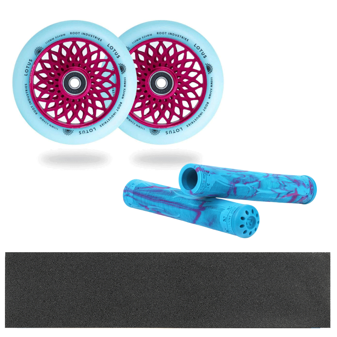 root-industries-lotus-110mm-upgrade-pack-isotope-pink-set image 1
